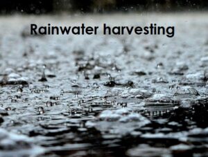 Rain water harvesting