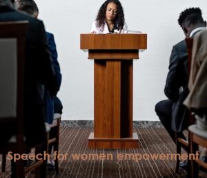 Speech for women empowerment
